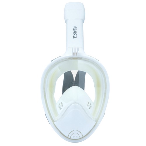 배럴  풀 페이스 스노클 마스크 화이트 B3SUADV003WHT