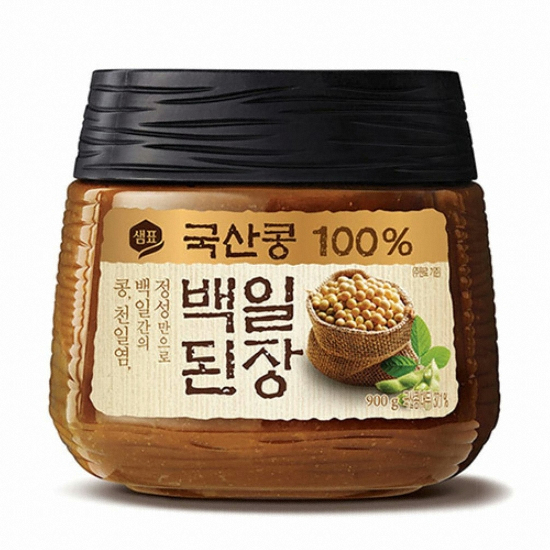 샘표 국산콩 백일된장 900g 2개 - 에누리 가격비교