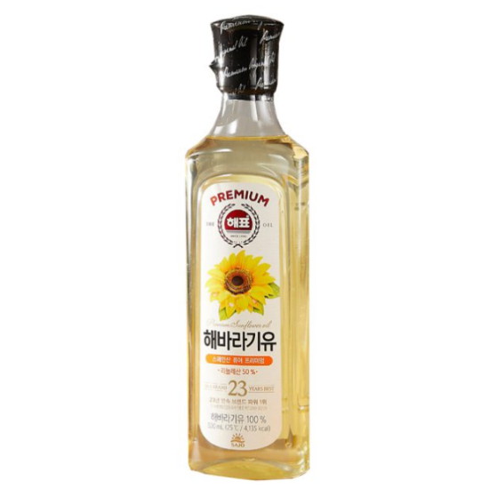 해표 식용유 500ml 12개