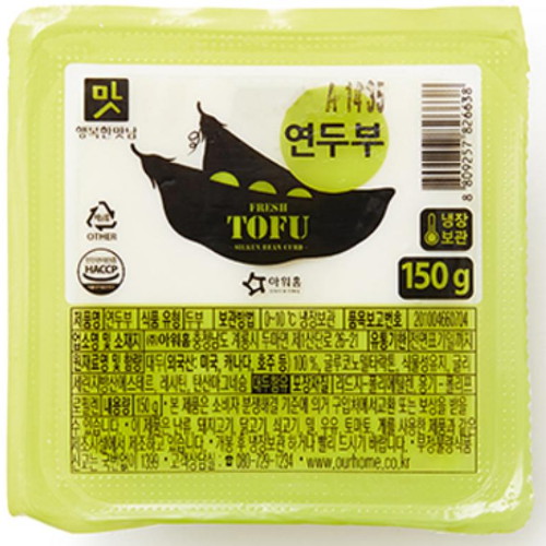 아워홈  행복한맛남 연두부 150g