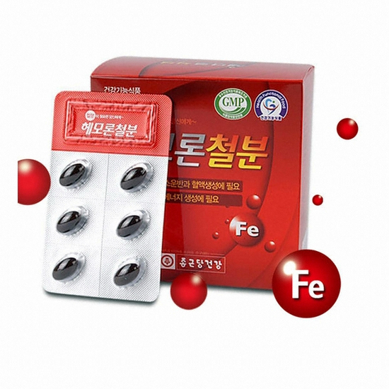 종근당건강 헤모론철분 60정
