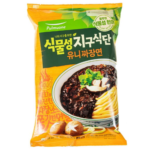 풀무원  식물성 지구식단 유니짜장면 620g