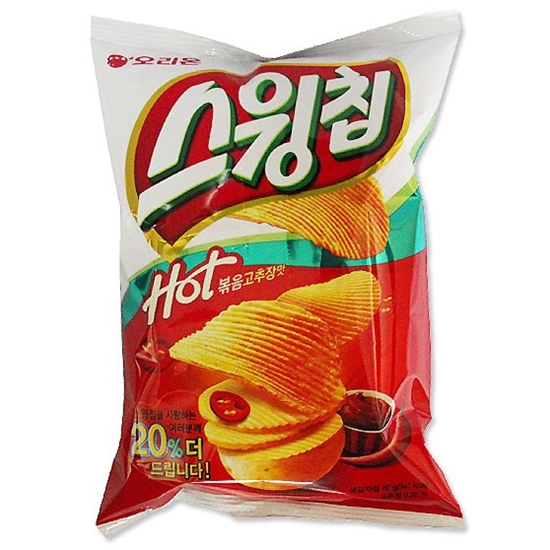 오리온 스윙칩 볶음고추장맛 60g [20개]