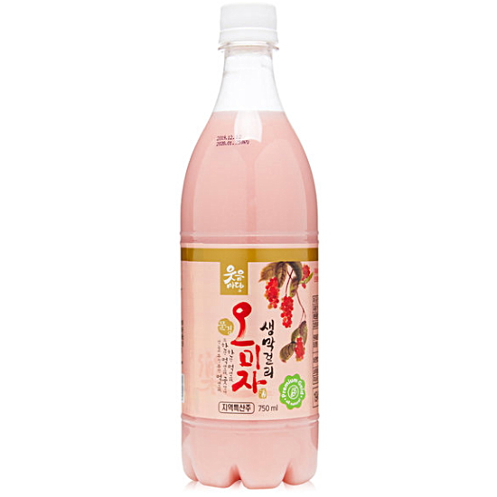 문경주조 오미자 생막걸리 6.5도 750ml