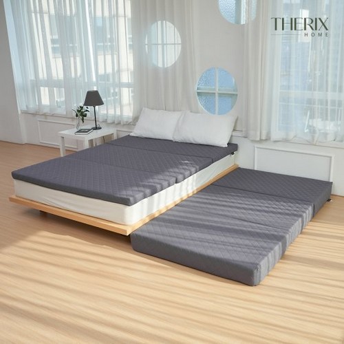 더릭스 3단 접이식 바닥형 토퍼 매트리스 Q