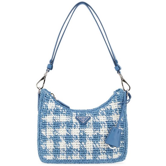 프라다 리에디션 라피아 미니 백_1BC204 2A2T F0076 V JOV