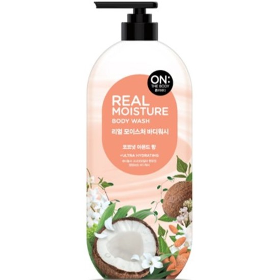 온더바디 리얼 모이스처 바디워시 코코넛 아몬드 900g