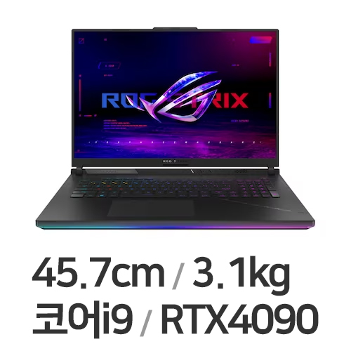ASUS ROG SCAR 18 G834JY-N6005W 64GB램