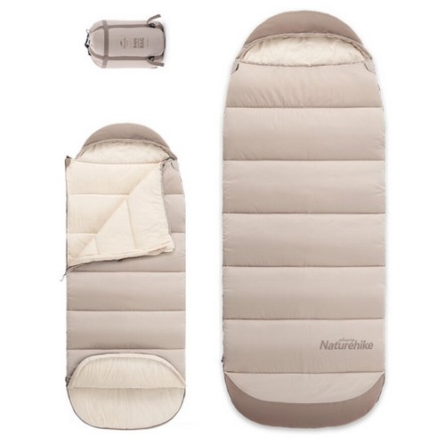네이처하이크  침낭 B180 B300 B400 슬리핑백 코튼 이불 감성캠핑 백패킹 NH21MSD11