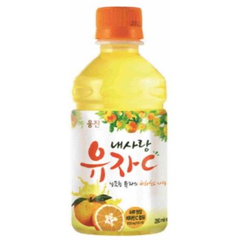  웅진식품 내사랑 유자C 280ml[24개]