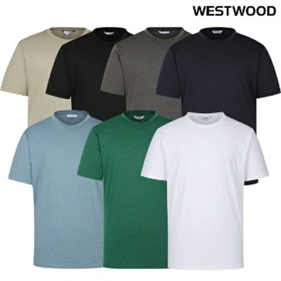 웨스트우드 그래픽 반팔 라운드 티 WN2MTTR445