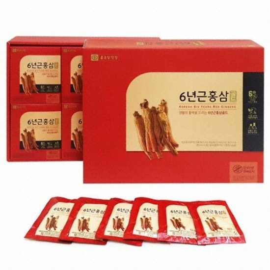 종근당건강 6년근 홍삼 골드 80ml 60포