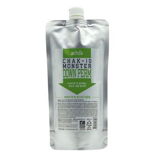 아초아 착10 몬스터 남자 다운펌 300ml 셀프 뿌리 매직 볼륨