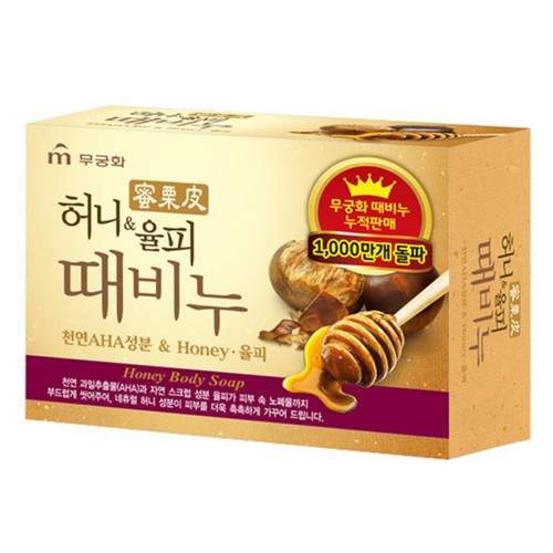 무궁화 허니 앤 율피 때비누 90g