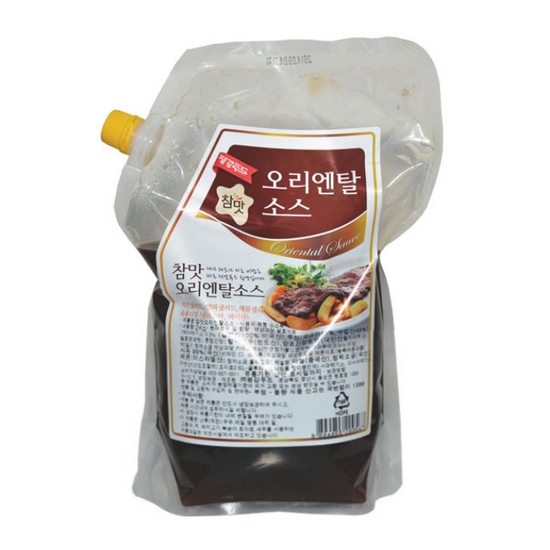 맘스맘 오리엔탈 소스 2kg