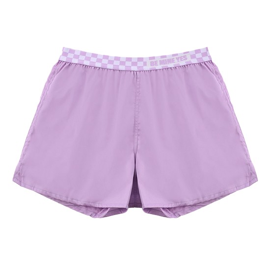 보디가드 예스 남성트렁크 YSMTZ109 보라 면소재 아웃밴드