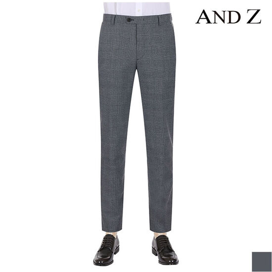 지오지아 앤드지 라이크라 혼방 네이비 체크 정장팬츠 BZA2SP1104 5006988413