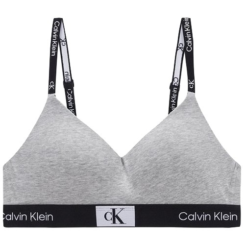 캘빈클라인언더웨어 캘빈클라인 여자속옷 라이틀리 라인드 브라렛 그레이 QF7218-P7A