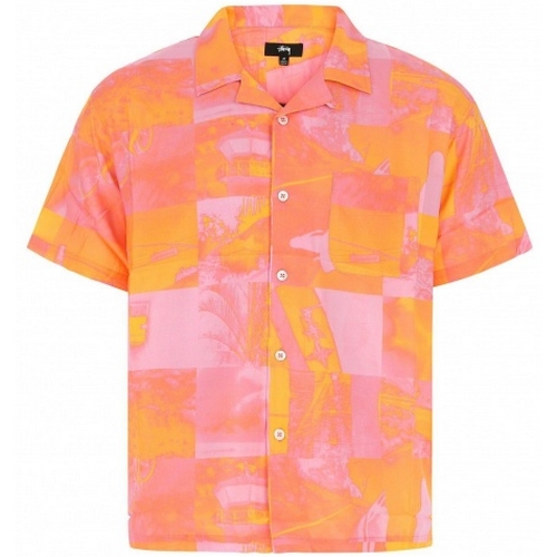 스투시 PHOTO FILM SHIRT 1110241 GREEN 포토 필름 셔츠