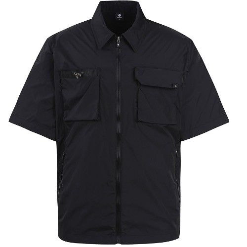 레노마골프 우븐 카라 반팔 점퍼 RMJUM1306