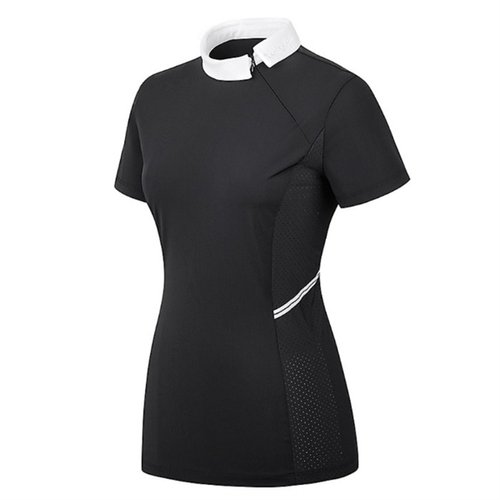 엘르골프 에리 배색 반팔티셔츠 6I45255