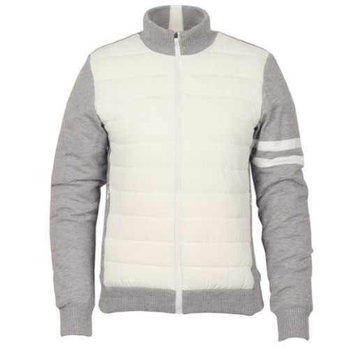 김영주골프  방풍 니트 하이넥 패딩 점퍼 KMWLJP07