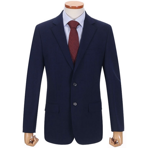 ANDZ 라이트 네이비 라이크라 혼방 정장 자켓_BZZ2SB1103