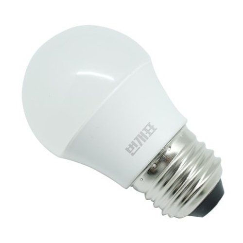 금호전기 번개표 LED 인지구 전구색 4W