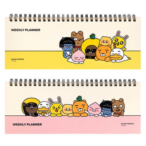 아이콘스 카카오프렌즈 베이직 위클리 플래너