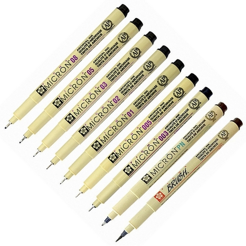 사쿠라  피그마 마이크론 XSDK 펜