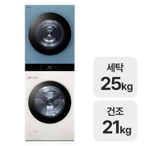 LG전자 트롬 오브제컬렉션 워시타워 WL21ENZU