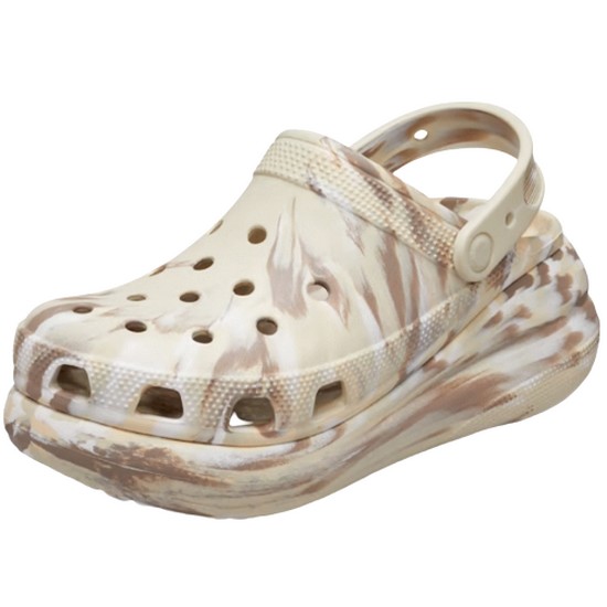 크록스 여성 클래식 크러쉬 마블 클로그_208265-2Y3