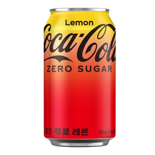 코카콜라음료 코카콜라 제로 레몬 355ml