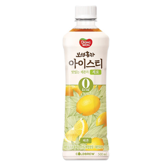 동원F&B 보성홍차 아이스티 제로 레몬 500ml