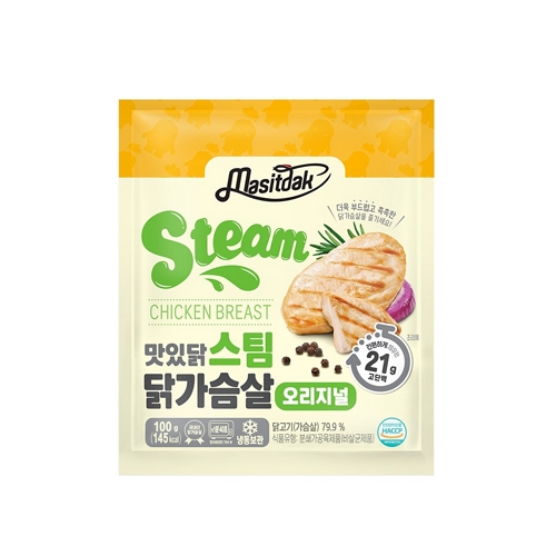 랭킹닭컴 맛있닭 스팀 닭가슴살 오리지널 100g