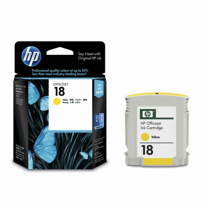 HP 벌크 18 (C4939A) 노랑 [유통기간경과]