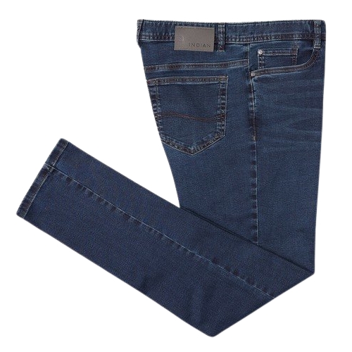 인디안 남성 스트레치 네이비 데님 MIUDLYF8471
