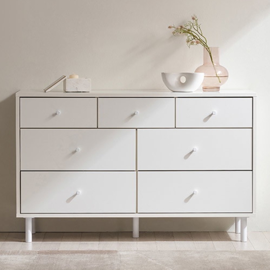 삼익가구 포넌 7단 와이드 서랍장 1200