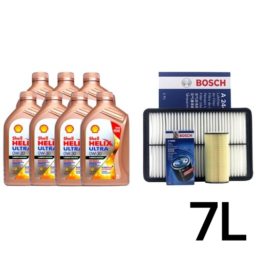 쉘  힐릭스 울트라 ECT C2/C3 0W30 7L +보쉬필터 올뉴쏘렌토 디젤