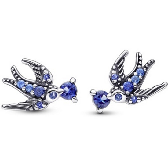 판도라  스파클링 스왈로 스터드 이어링_292568C01