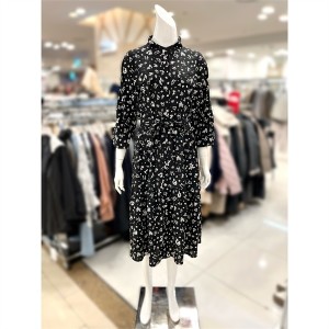 트리아나 패턴 프린트 쉬폰 원피스 TJ2PA07