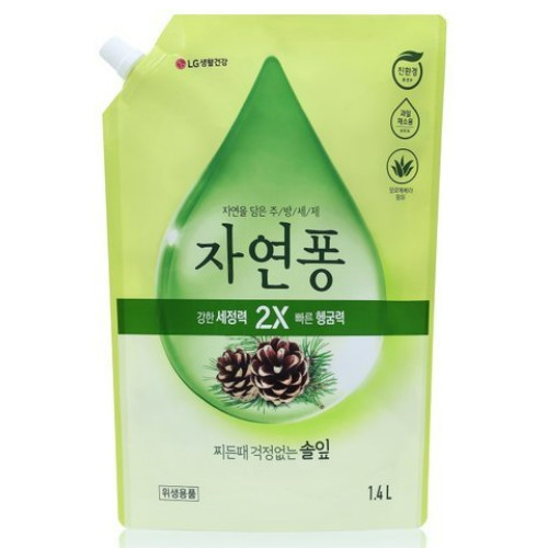 자연퐁 2X 솔잎 리필 1.4L