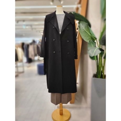 리안뉴욕 F W 핸드메이드빅카라롱코트 RQKWLC01B