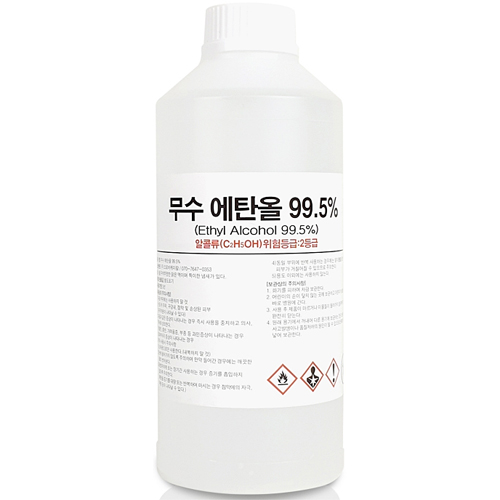 크로바 무수에탄올 99 소독용 알콜 에틸 알코올 1LX4