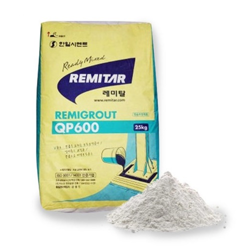 한일시멘트  몰탈 QP600 25kg