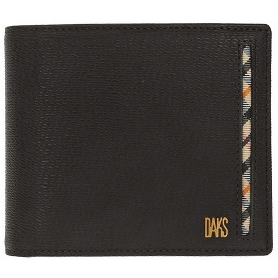 닥스 남성 체크배색 반지갑_DBWA2E914W3