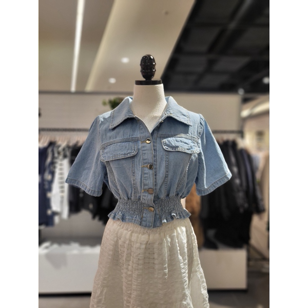 나인스텝 크롭데님자켓 N23DM3203 쇼핑도 건강하게