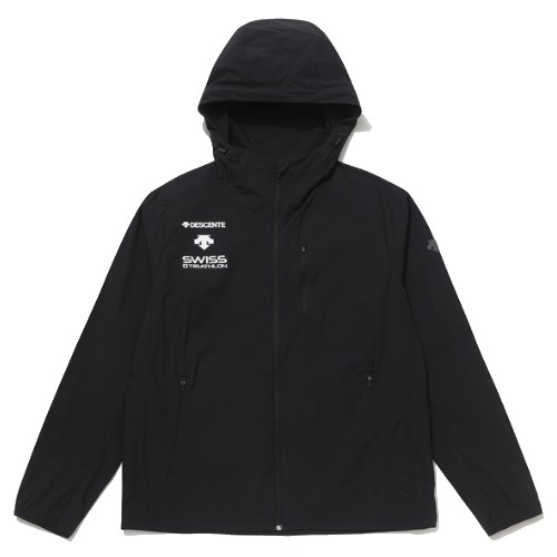 데상트 스위스트라이애슬론팀 스트레치 경량 바람막이 자켓 SO223IWB41