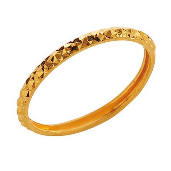 제이로사  24k 다이아컷팅 순금 반지 1.125g