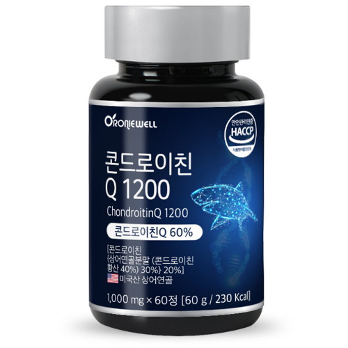 로니웰 콘드로이친Q 1200 x 6개 미국산 상어연골